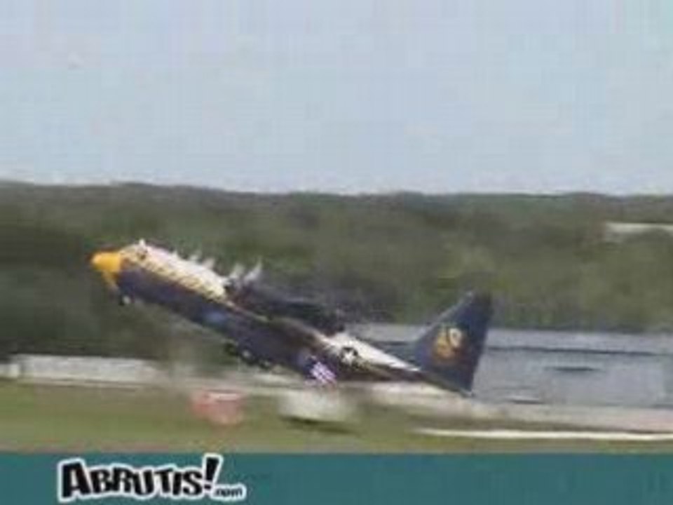 avion avec Une poussée de fusée