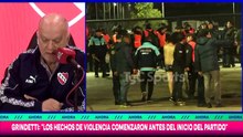 Conferencia de prensa Néstor Grindetti tras los incidentes ocurridos en el partido de Independiente - U. de Chile