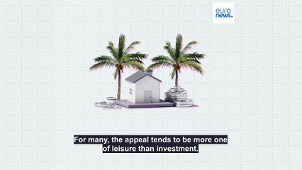 Which EU countries lead in second-home ownership?