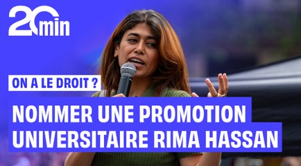 Grosse polémique sur une promotion « Rima Hassan » dans une université belge