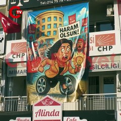 CHP Aydın İl Gençlik Kolları başkanı hakkında pankart soruşturması