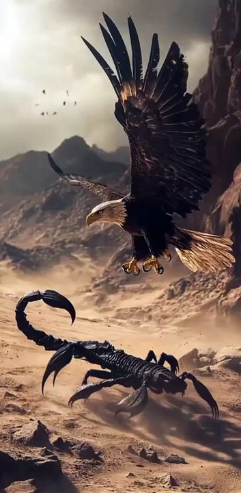 AI fusion named "Eagle and Scorpion."