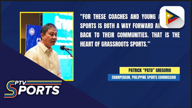 PSC Chair Patrick ‘Pato’ Gregorio nangunguna sa Nationwide Sports Tour para sa Grassroots Development