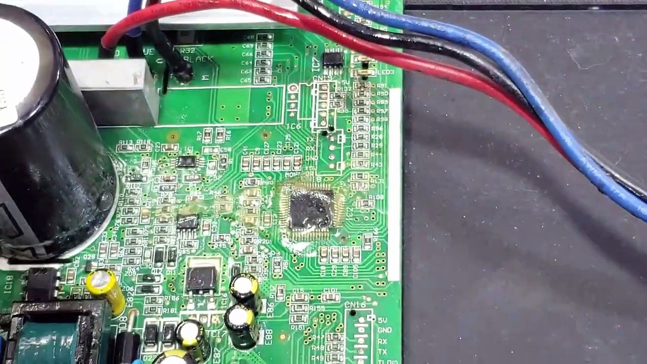 Kenwood DC inverter AC F1 error code AC PCB #360