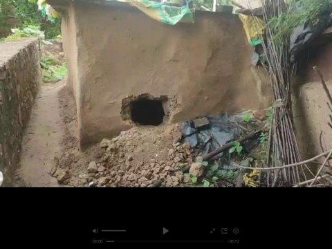 रैणी में कच्चे घर की दीवार तोड़कर ढाई लाख की चोरी, नकदी और सोने-चांदी के जेवरात पार