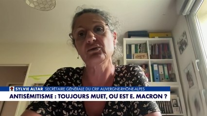 Sylvie Altar : «Il n'y a pas un jour où on ne parle pas d'actes antisémites en France»