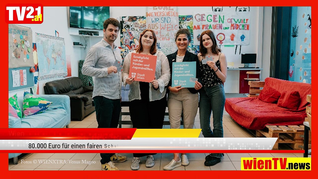 Wien  80.000 Euro für einen fairen Schulstart durch die Kinder- und Jugendmillion
