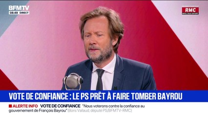 "Nous souhaitons que le Parti socialiste soit prêt" en cas de dissolution, indique Boris Vallaud