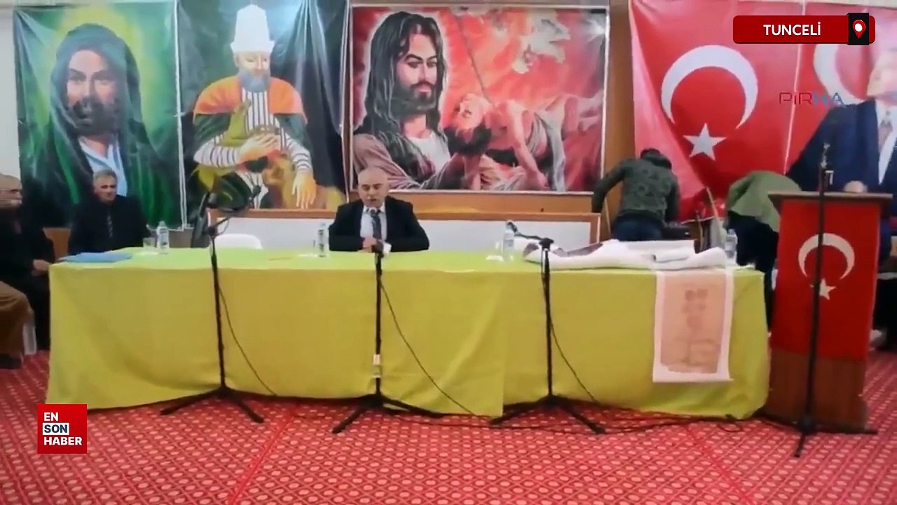 Tunceli Cemevi'nde Kur'an-ı Kerim okunmasına ilginç tepkiler