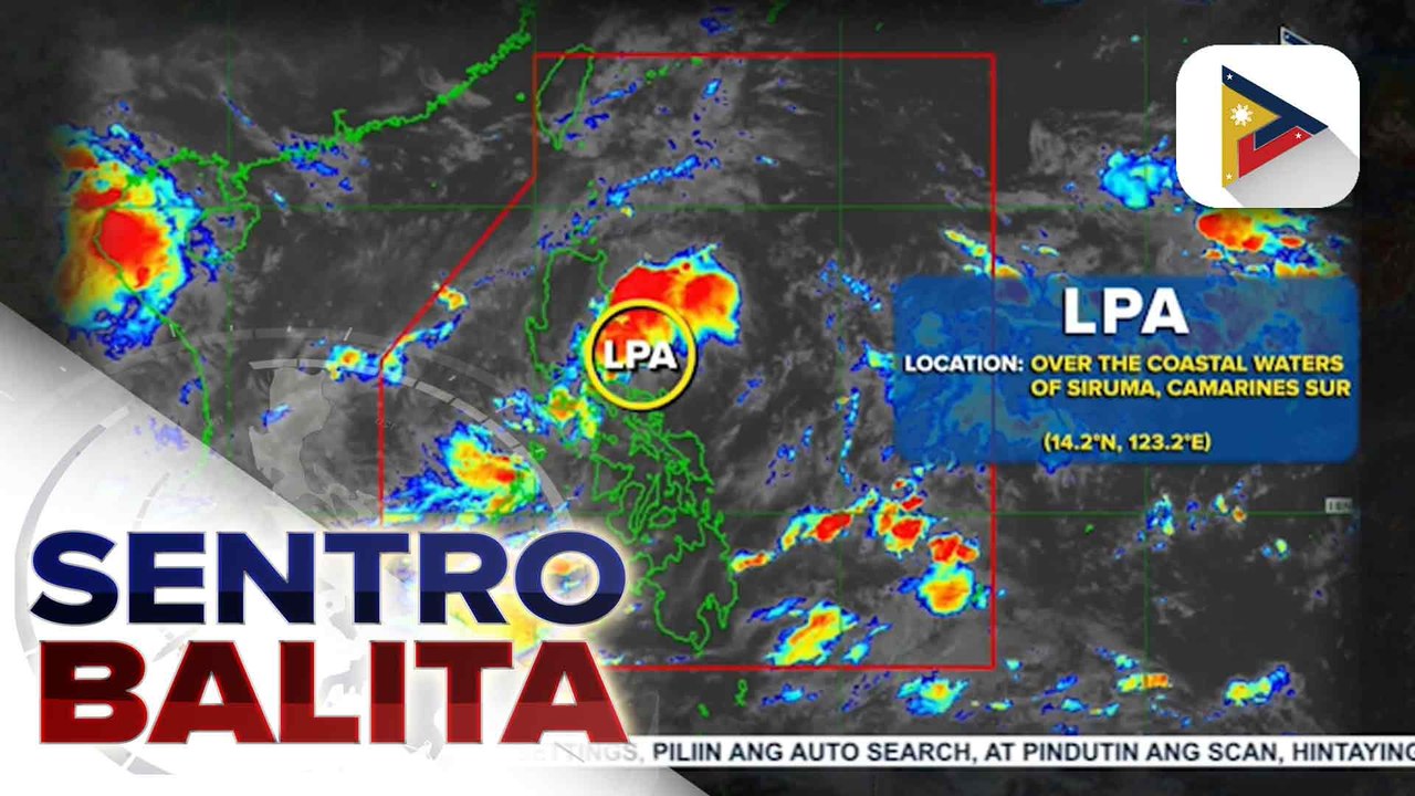 Binabantayang LPA, nananatili ang posibilidad na maging bagyo ayon sa PAGASA; Rainfall advisory, nakataas sa ilang bahagi ng bansa kung saan ibinabala ang posibilidad ng pagbaha