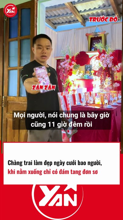 Chàng trai làm đẹp ngày cưới bao người, khi nằm xuống chỉ có đám tang đơn sơ