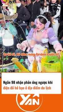 NGÂN 98 nhận phản ứng ngược khi diện đồ hở bạo ở địa điểm du lịch