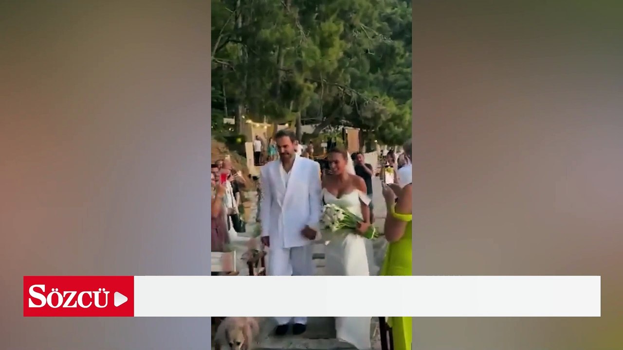 Bestemsu Özdemir ve Ersin Görkem Fethiye'de evlendi