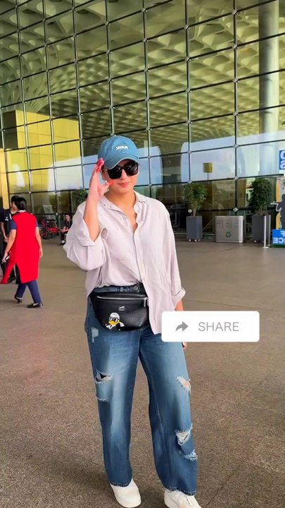 Bollywood Actress Huma Qureshi was Spotted at Mumbai Airport 🔥❤️😍 #humaqureshi #bollywood #actresses #actressreels