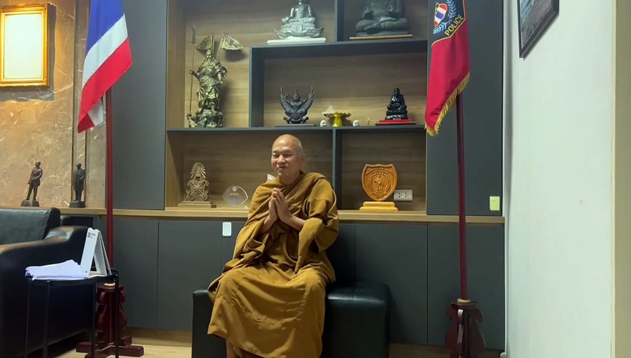 เปิดภาพล่าสุด “หลวงพ่ออลงกต” ลาสึกหลังถูกจับคดีทุจริตเงินวัด