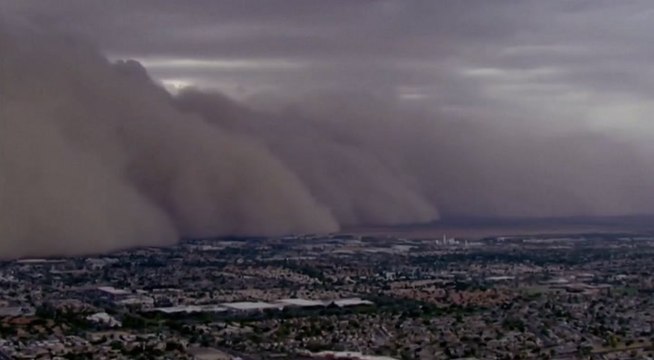 Time-lapse video shows haboob dust storm blanketing Arizona
