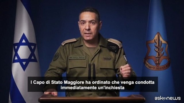 Esercito israeliano: inchiesta sugli attacchi all'ospedale di Gaza