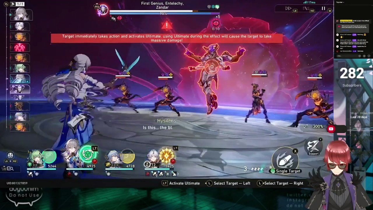 Honkai Star Rail gameplay  patch 3.5 boss battle 2 #phainon  #hsr #mainstory