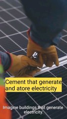 Cement that Generate Electricity: A Gamechanger