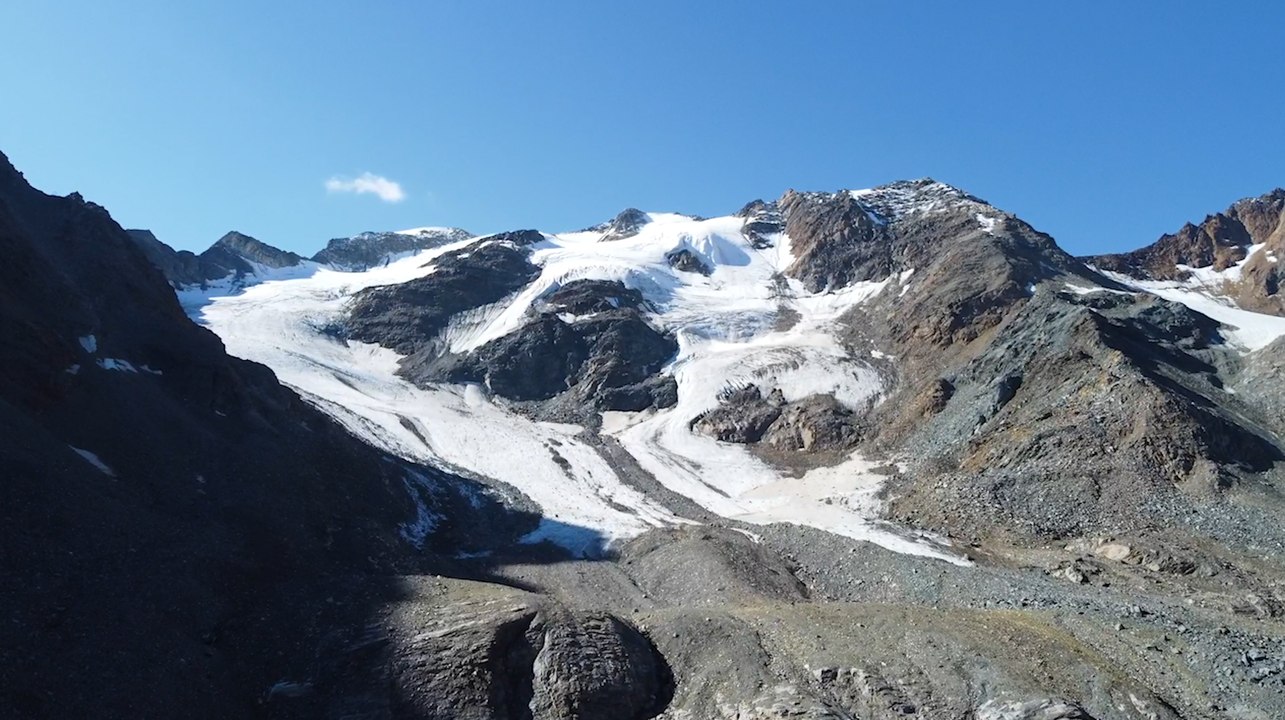 Il ghiacciaio Solda del gruppo Ortles-Cevedale arretrato e sempre pi ...