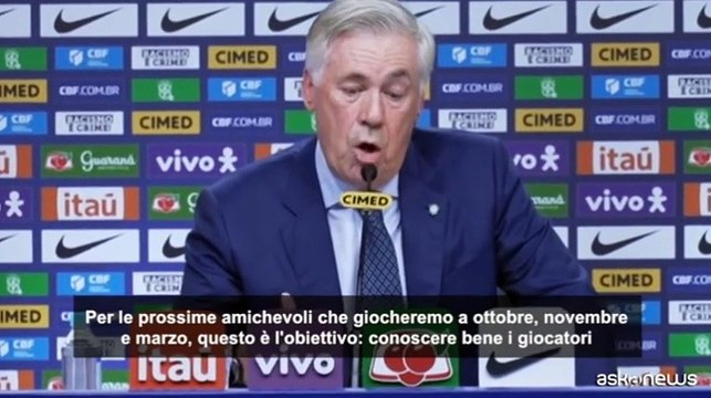 Carlo Ancelotti lancia il suo Brasile verso la Coppa del Mondo