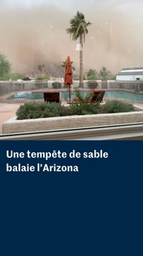 Une impressionnante tempête de sable balaie l'Arizona