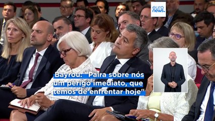 PM de França pede moção de confiança à Assembleia. Votação prevista para 8 de setembro