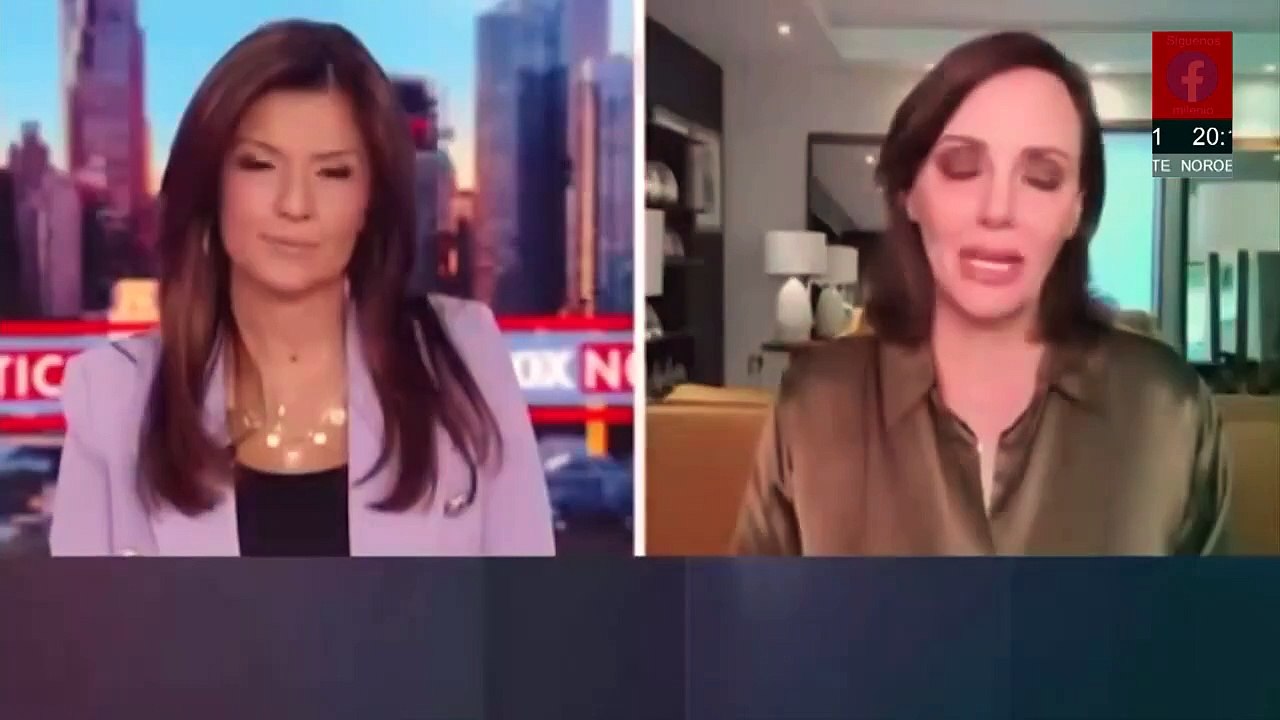 Lilly Téllez provoca reacción de la 4T tras aparición en Fox News