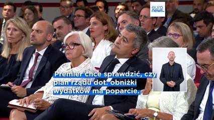 François Bayrou ogłosił, że będzie ubiegał się o wotum zaufania w Zgromadzeniu w poniedziałek 8 września