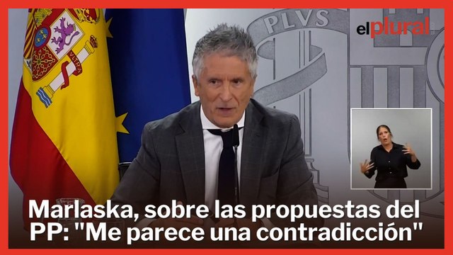 Marlaska, sobre las propuestas del PP contra los incendios: Me parece una contradicción