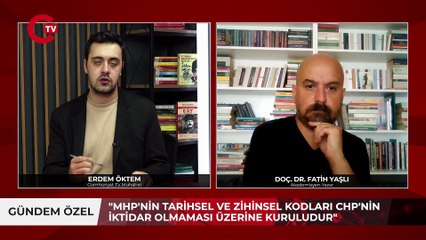 AKP-MHP arasında kavga mı var Fatih Yaşlı 'Simbiyotik bir varoluşsal ilişki...'