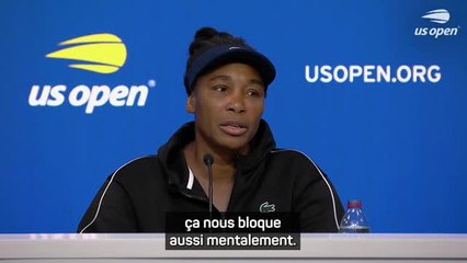 US Open - Venus Williams : "C'était agréable de se sentir plus libre"
