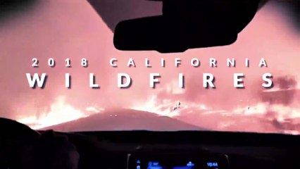 California Wildfires Shocking Eyewitness Footage Of Deadly Blazes As It Happened