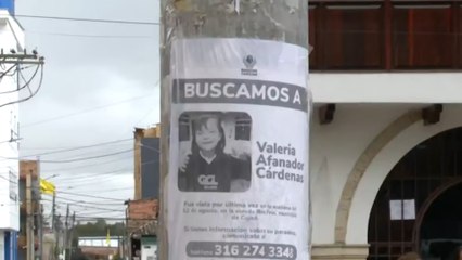 ¿Familia de Valeria Afanador ha recibido extorsiones por su paradero?