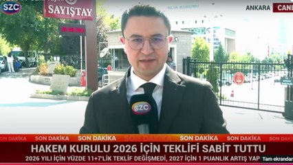 Hakem heyeti 2026 için teklifi sabit tuttu