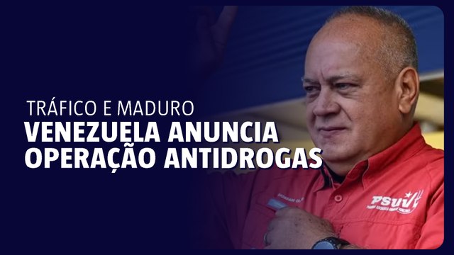 Venezuela anuncia operação antidrogas enquanto EUA acusam Maduro de tráfico