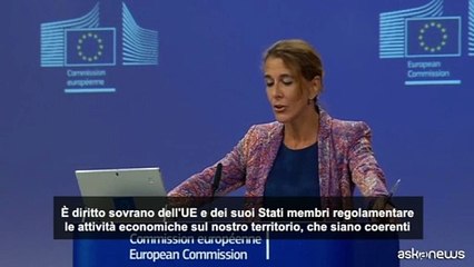 Dazi, Ue: Siamo sovrani nel regolamentare nostre attività economiche