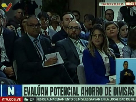 Caracas | Sector empresarial venezolano evalúa potencial de ahorro en divisas