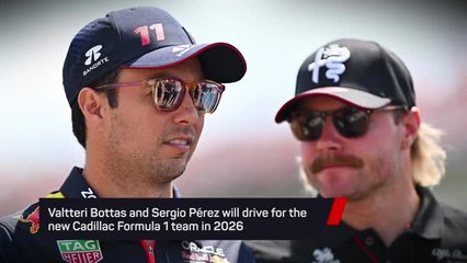 Breaking News - Bottas and Perez to race for Cadillac next season