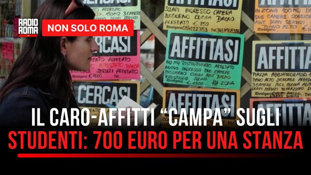 Roma, il caro-affitti dilaga anche in periferia: la rabbia degli studenti spennati
