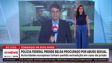 PF prende foragido da Justiça belga procurado pela Interpol no RJ