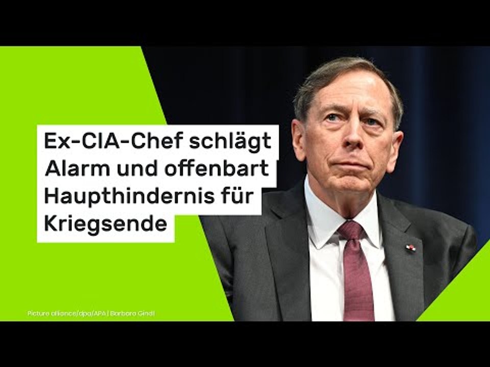 Ex-CIA-Chef schlägt Alarm und offenbart Haupthindernis für Kriegsende