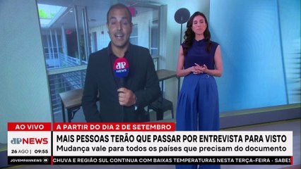 Visto dos EUA: menores de 14 e maiores de 79 anos também passarão por entrevista presencial