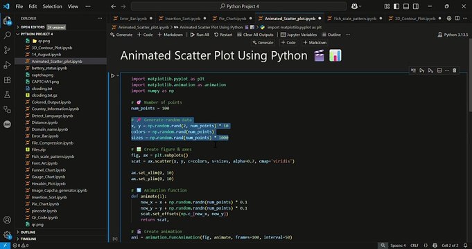 Create Amazing Animated Scatter Plots in Python