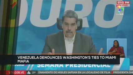 FTS 8:30 26-08: Venezuela denounces Washington´s ties to Miami mafia