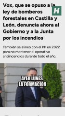 La hipocresía de Vox con los incendios