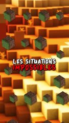 Les Situations IMPOSSIBLES sur Minecraft 🤣