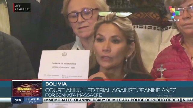 Bolivia, court annulled trial against Jeanine Añez for Senkata massacre