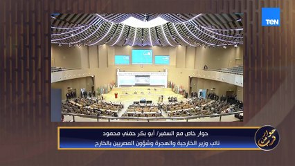 نائب وزير الخارجية المصري يوضح أبرز ملامح استراتيجية مصر طويلة الأمد في افريقيا وحجم التبادل التجاري