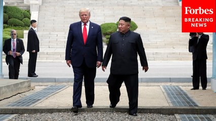 'The Secret Service Was Not Happy': Trump Recounts Meeting Kim Jong Un In DMZ, Crossing Into DPRK